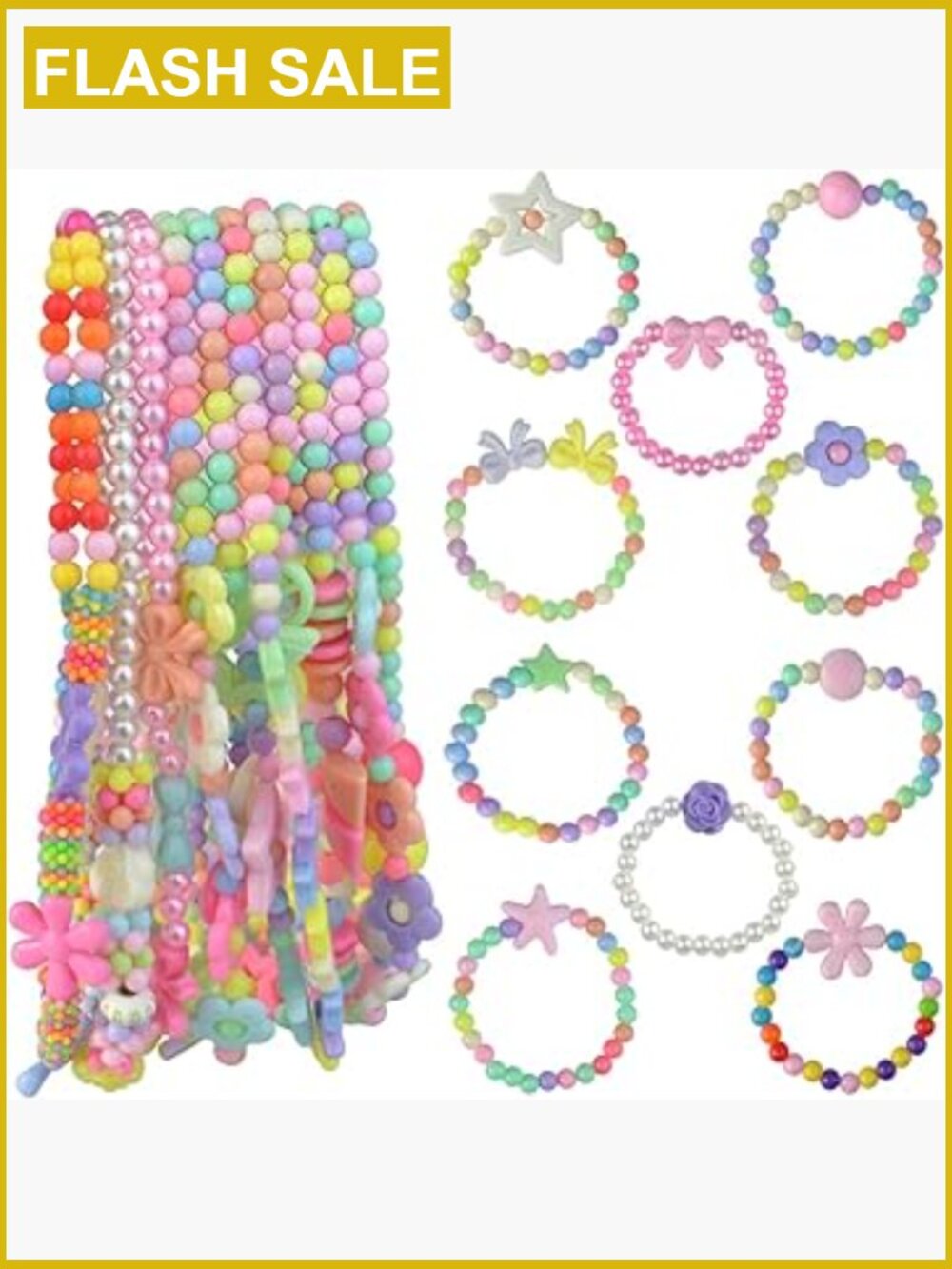 20Pcs Princess Necklace Bracelet Set for Women Dress Up Party Favors - Picture 1 of 5